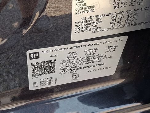 Certified 2023 Chevrolet Silverado 1500 LT AWD/4WD image 29