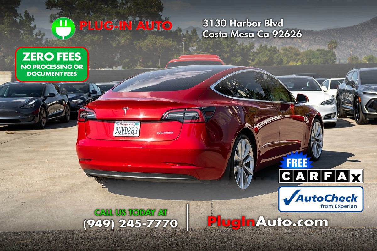 Used 2018 Tesla Model 3 Long Range AWD/4WD image 5
