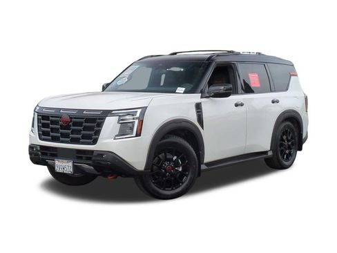 Used 2026 Nissan Armada PRO-4X w/ Captain's Chari Seat Package AWD/4WD image 1