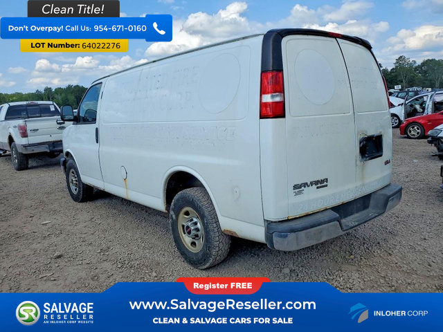 Used 2016 GMC Savana 2500 w/ Chrome Appearance Package RWD image 3