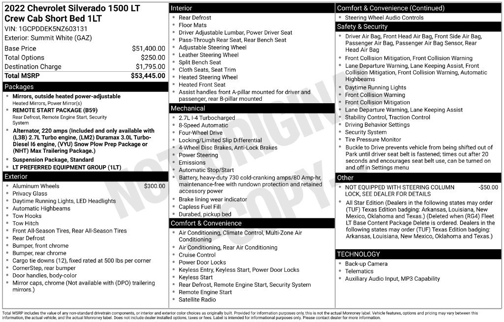 Used 2022 Chevrolet Silverado 1500 LT AWD/4WD image 22