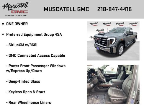 Used 2024 GMC Sierra 2500 SLT w/ SLT Premium Package AWD/4WD image 6