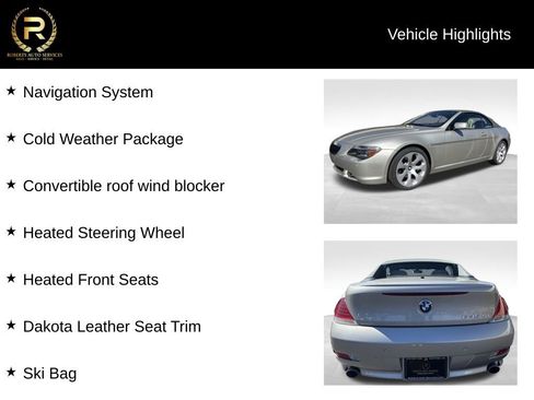 Used 2005 BMW 645Ci Convertible image 8