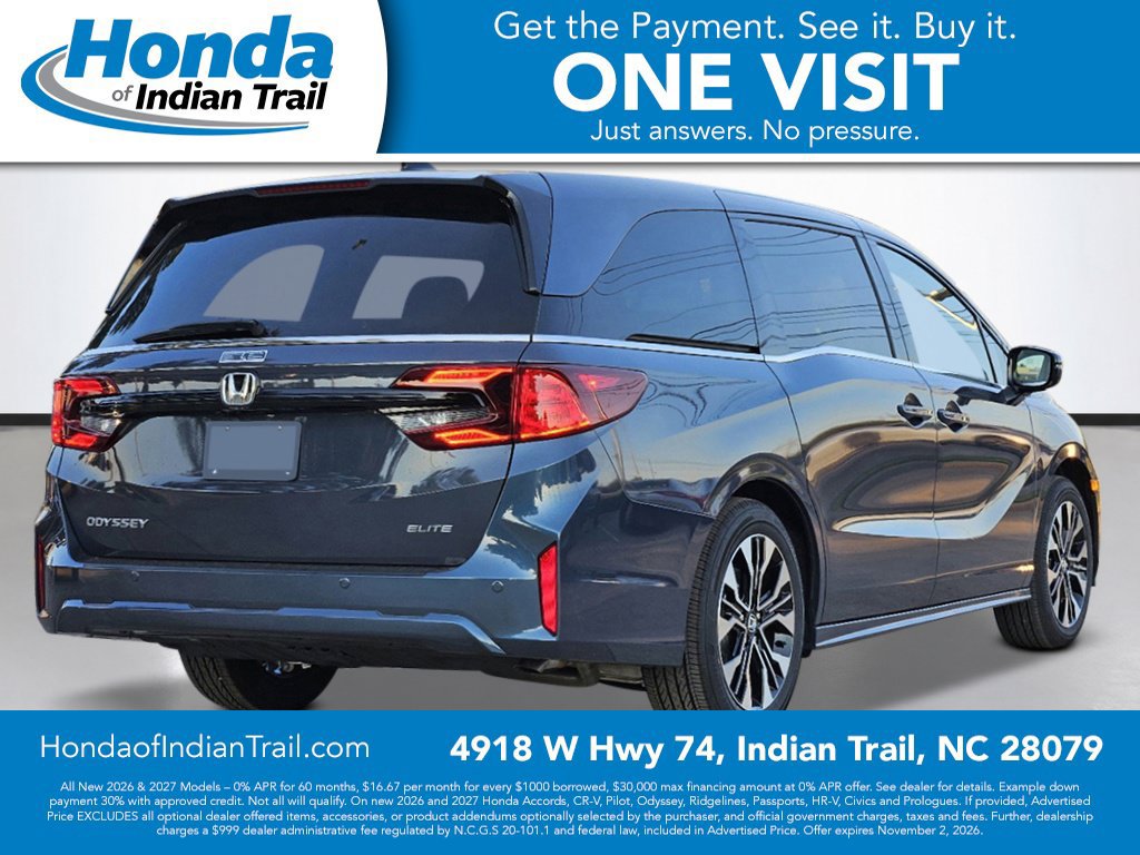 New 2027 Honda Odyssey Elite image 2