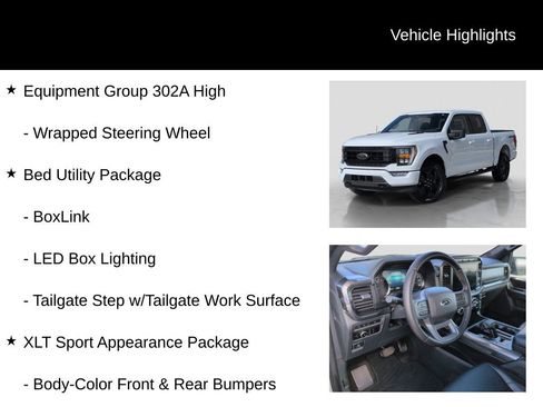 Used 2023 Ford F150 XLT w/ Equipment Group 302A High image 21