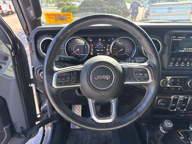 Used 2019 Jeep Wrangler Unlimited Sahara w/ Uconnect 4C Nav & Sound Group AWD/4WD image 11