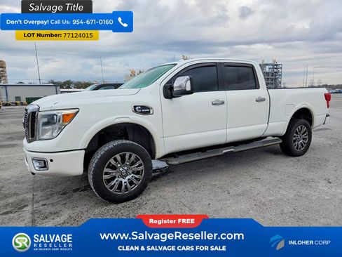 Used 2016 Nissan Titan Platinum Reserve image 1