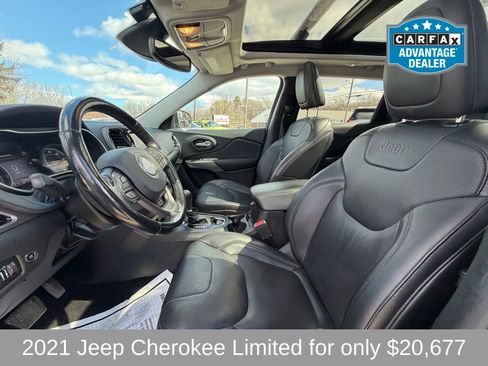 Used 2021 Jeep Cherokee Limited AWD/4WD image 8