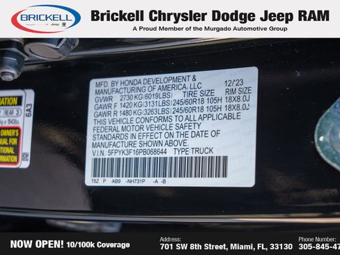 Used 2023 Honda Ridgeline Sport image 35