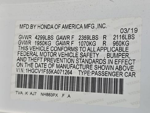 Used 2019 Honda Accord EX-L image 34