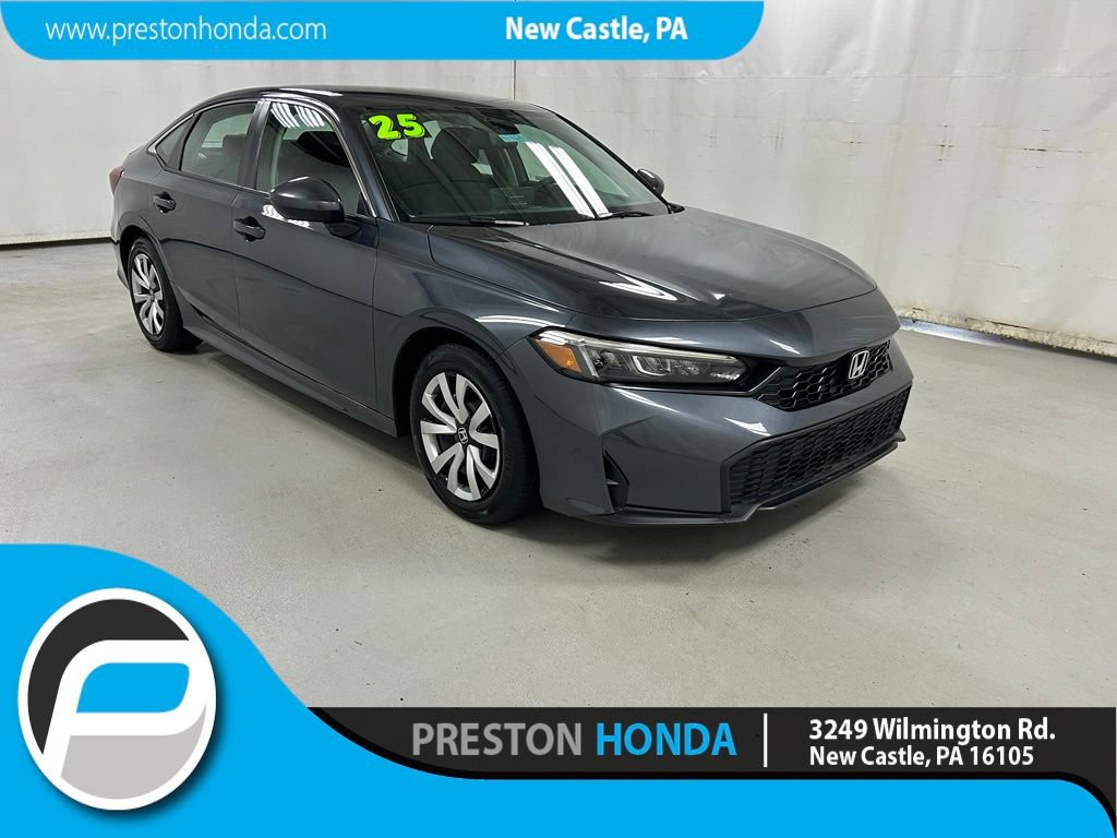 Used 2025 Honda Civic LX image 1