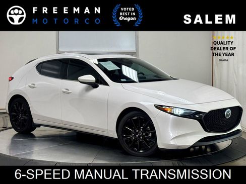 Used 2025 MAZDA MAZDA3 2.5 S Hatchback w/ Premium Pkg FWD image 1