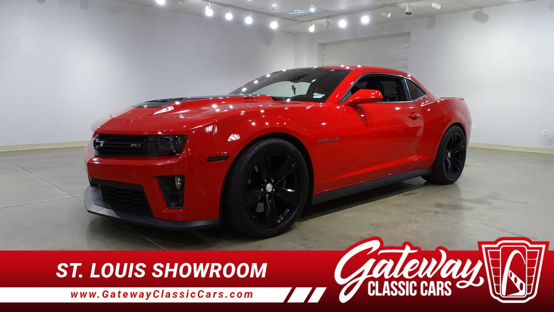 Used 2013 Chevrolet Camaro ZL1 w/ Gray Stripe Package RWD image 1