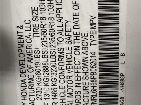 Certified 2023 Honda Odyssey EX-L image 33