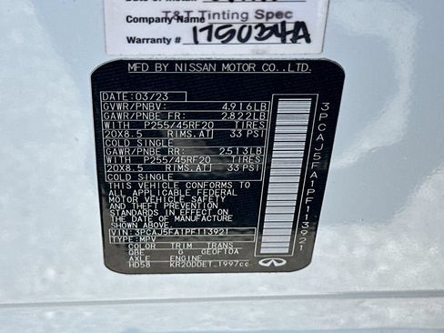 Used 2023 INFINITI QX50 Sport FWD image 23