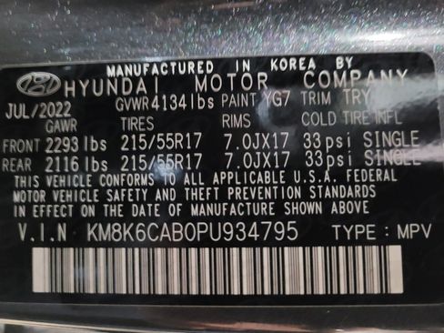 Used 2023 Hyundai Kona SEL w/ Cargo Package AWD/4WD image 33