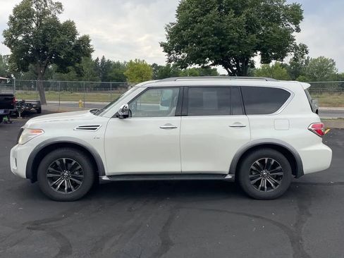Used 2017 Nissan Armada Platinum w/ Captain Seat Package AWD/4WD image 3