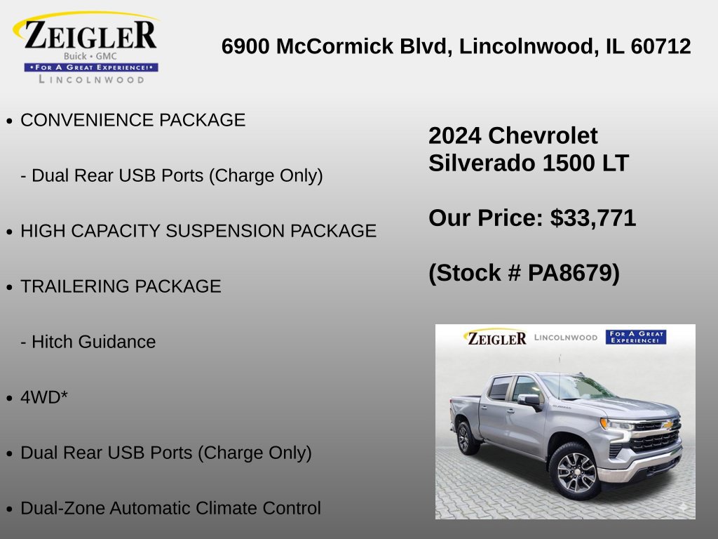 Certified 2024 Chevrolet Silverado 1500 LT AWD/4WD image 12