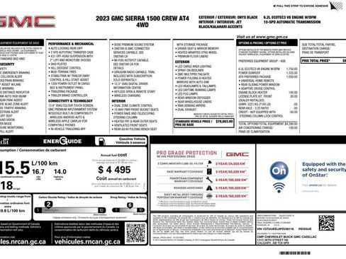 Used 2023 GMC Sierra 1500 AT4 w/ AT4 Preferred Package image 8