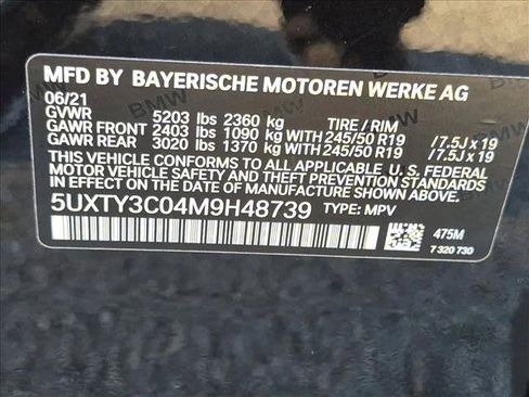 Used 2021 BMW X3 sDrive30i w/ Premium Package RWD image 26