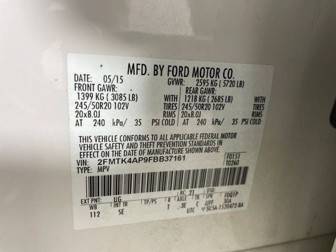 Used 2015 Ford Edge Sport w/ Equipment Group 401A image 18