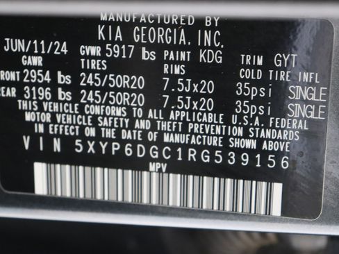 Used 2024 Kia Telluride S w/ S Sunroof Package image 45