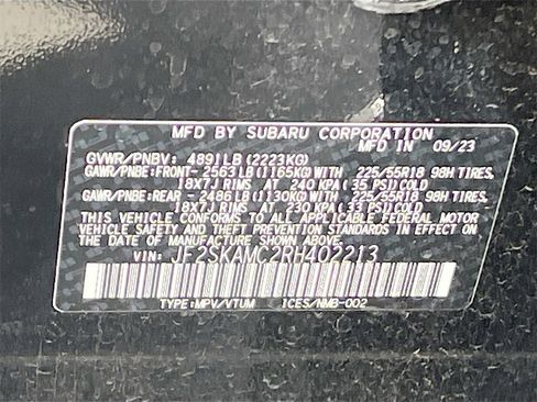 Used 2024 Subaru Forester Touring w/ Pop Package 2 image 34