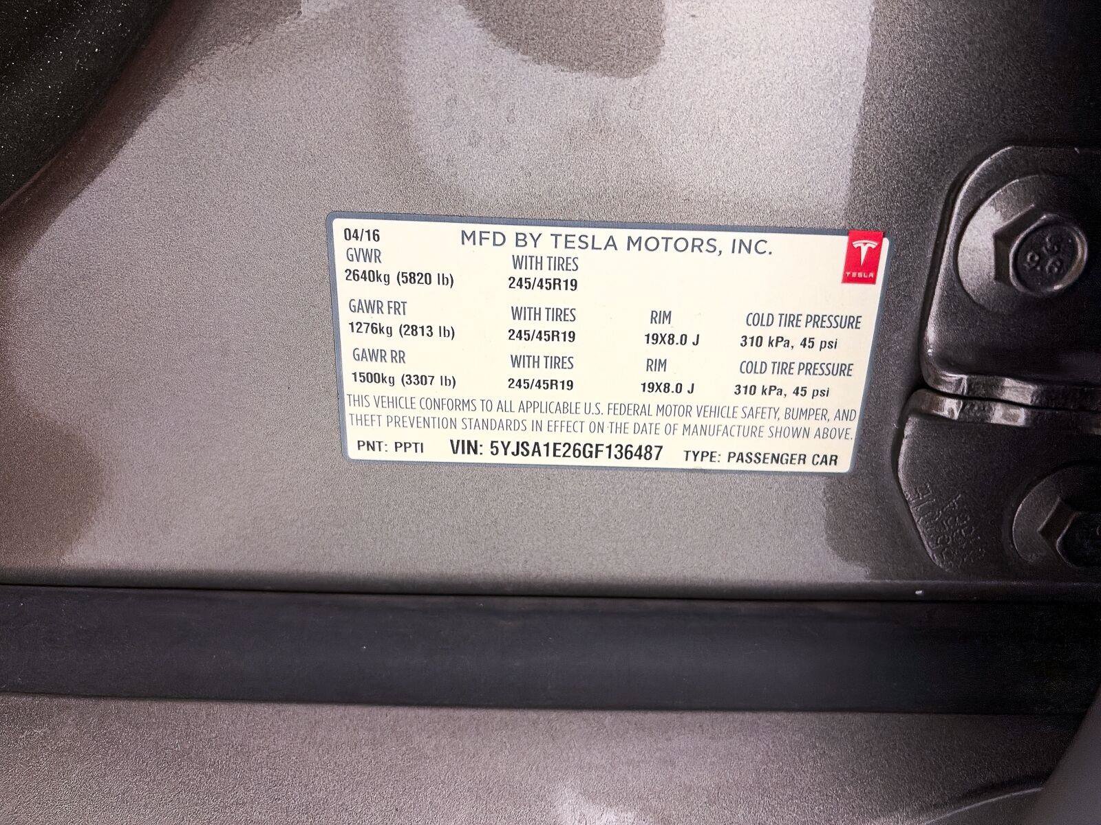Used 2016 Tesla Model S 90D AWD/4WD image 30