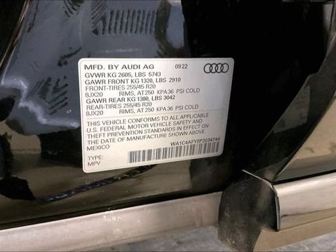Certified 2023 Audi SQ5 Prestige w/ Prestige Package AWD/4WD image 35