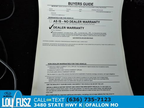 Used 2024 Subaru Forester Wilderness AWD/4WD image 36
