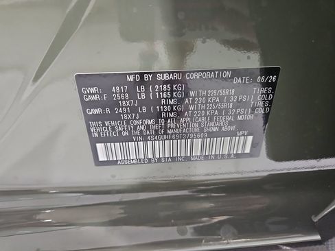 New 2026 Subaru Crosstrek 2.5i Sport AWD/4WD image 28