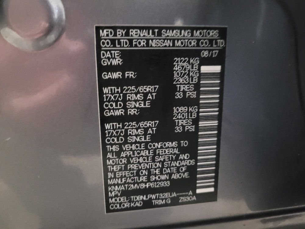 Used 2017 Nissan Rogue S AWD/4WD image 33