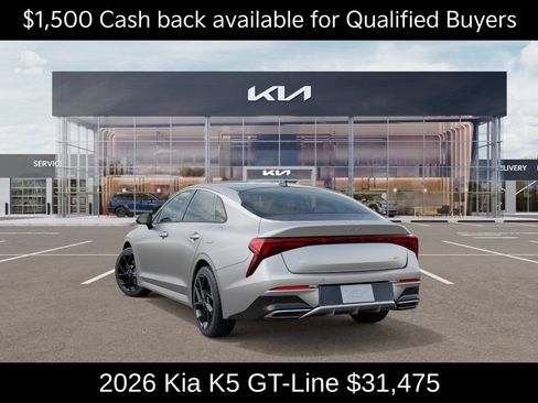 New 2026 Kia K5 GT-Line w/ GT-Line Premium Package FWD image 5