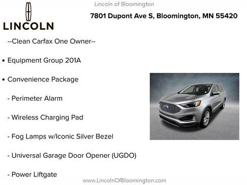 Used 2023 Ford Edge SEL w/ Convenience Package AWD/4WD image 5