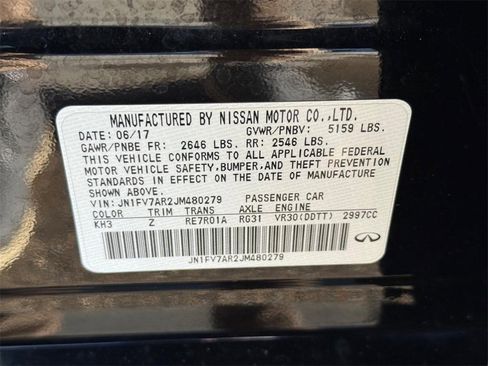 Used 2018 INFINITI Q50 Red Sport 400 w/ Proactive Package image 22