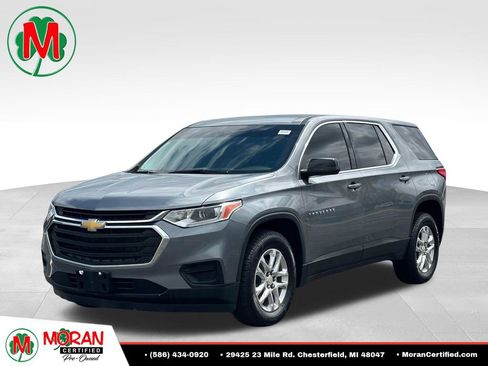 Used 2021 Chevrolet Traverse LS w/ LPO, Floor Liner Package AWD/4WD image 1