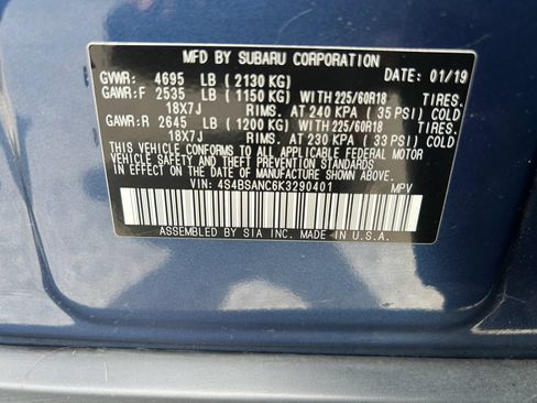 Used 2019 Subaru Outback 2.5i Limited AWD/4WD image 19