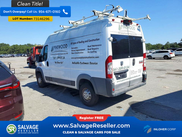 Used 2018 RAM ProMaster 1500 FWD image 3