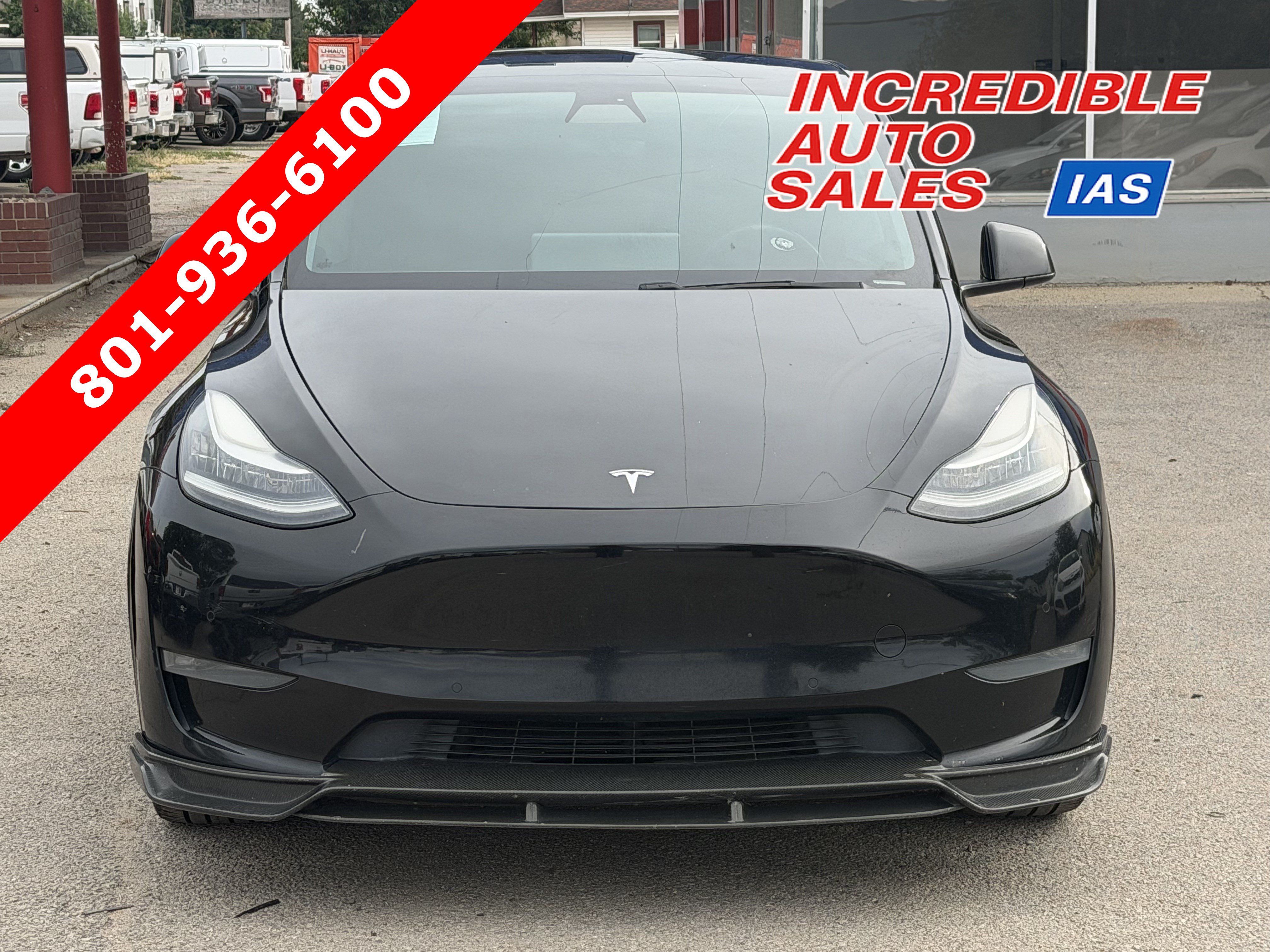 Used 2020 Tesla Model Y Long Range AWD/4WD image 1