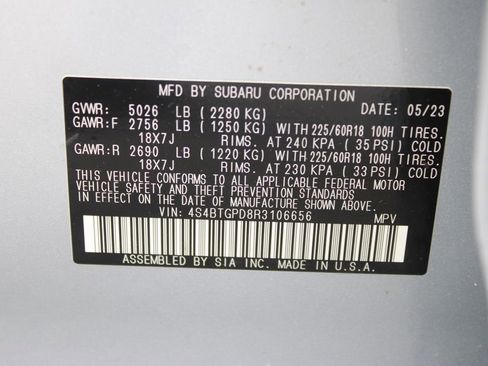 Used 2024 Subaru Outback Touring XT w/ Popular Package #2 image 55