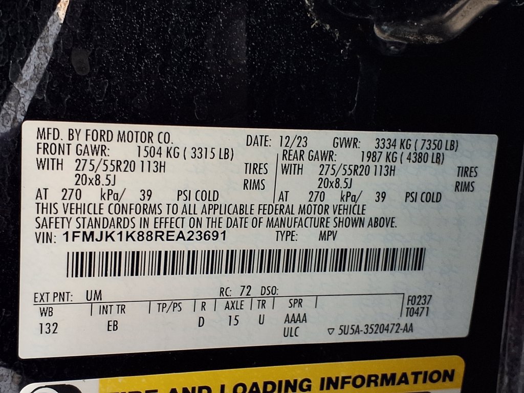 Used 2024 Ford Expedition Max Limited RWD image 42
