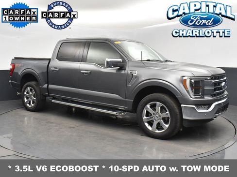 Used 2022 Ford F150 Lariat w/ Equipment Group 502A High image 3