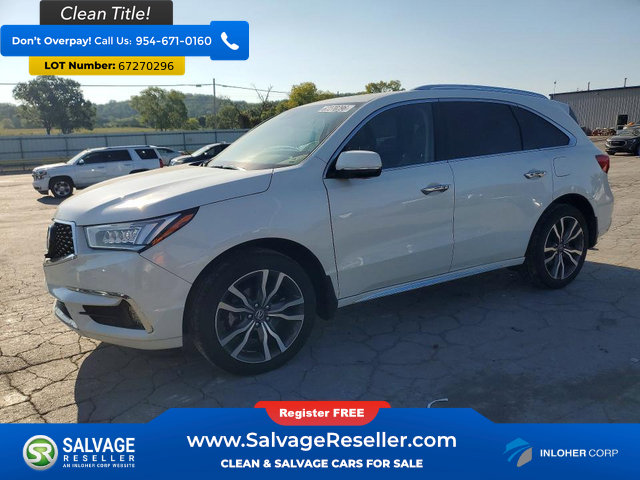 Used 2019 Acura MDX w/ Advance & Entertainment Pkg AWD/4WD image 1
