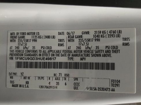 Used 2017 Ford Escape SE image 33
