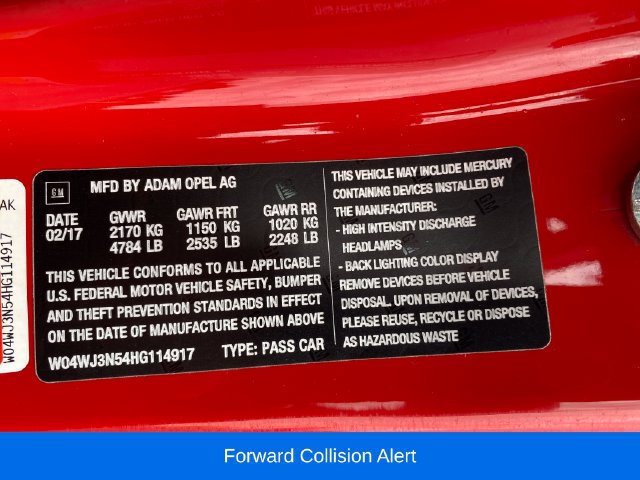 Used 2017 Buick Cascada Sport Touring FWD image 22