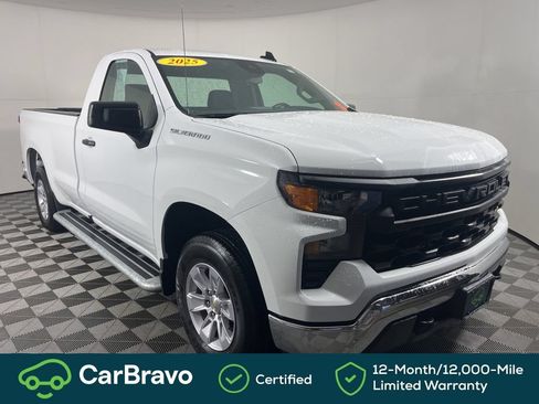 Used 2025 Chevrolet Silverado 1500 W/T RWD image 2