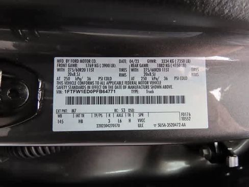 Used 2023 Ford F150 Lariat w/ Equipment Group 502A High image 33