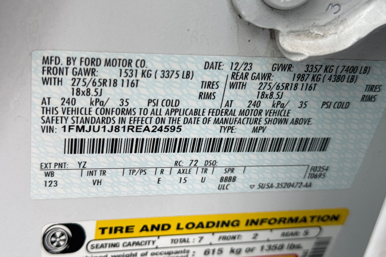 Certified 2024 Ford Expedition XLT AWD/4WD image 36