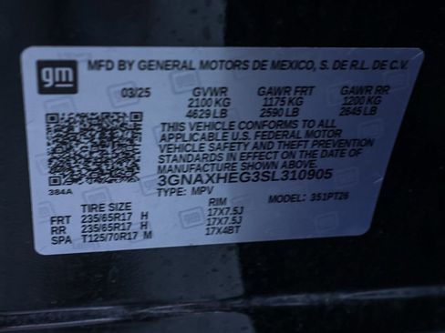 Used 2025 Chevrolet Equinox LT image 32