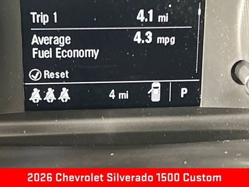 New 2026 Chevrolet Silverado 1500 Custom w/ LPO, Dark Essentials Package image 16